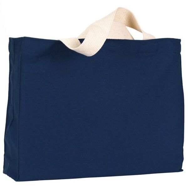USA-Made Canvas Medium Gusset Tote Bag Thumbnail